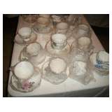 ENGLISH CUP/SAUCER COLL.