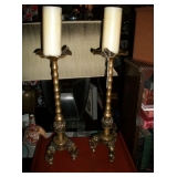 BRONZE CANDLESTICKS