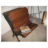 ANTIQUE SCHOOL DESK