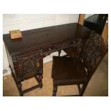 OLD WORLD DESK & CHAIR