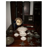 STERLING, LIMOGES, PEWTER