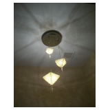 STUNNING CRYSTAL LIGHT FIXTURE