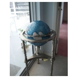 STONE INLAID GLOBE