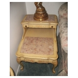 PR. HAND PAINTED SIDE TABLES