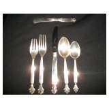 GEORG JENSEN "ACORN" SERVICE FOR 12