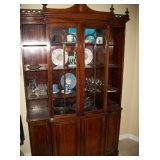 MAHOGANY CHINA CABINET