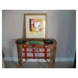 RATTAN TABLE