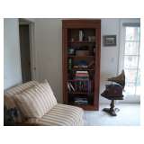 1 OF 2 CHAIRS, ANTIQUE VICTROLA