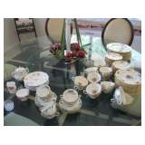 LIMOGES, WEDGWOOD & "LENOX ROSE" SER. FO 16