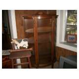 OAK CHINA CABINET