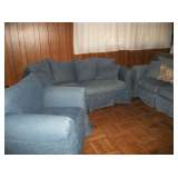 DENIM SLIPCOVERS - 3 PC. LR GROUP