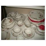 LG. SET OF "MOS ROSE" GERMAN CHINA