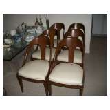SET 6 MID-CENTURY CHAIRS