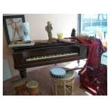 1880 SQ. GRAND PIANO,ROSEWOOD