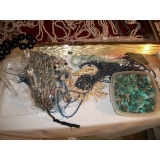 STRINGS OF PRECIOUS BEADS, TURQUOISE