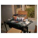 1 OF 2 GLASS COMP. DESKS