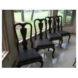 4 LACQUER CHAIRS
