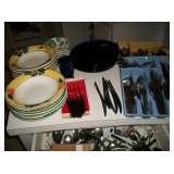 2 SETS STAINLESS FLATWARE