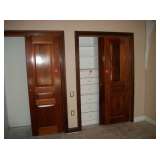 MAHOGANY SLIDING DOORS