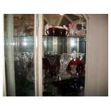 RUBY & CRYSTAL GLASS