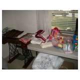 ANTIQUE SEWING TABLE