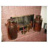 AFRICAN COPPER MILK JUGS