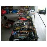 TABLES FILLED WITH TOOLS