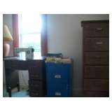 PAFF SEWING MACHINE, LINGERIE CHEST