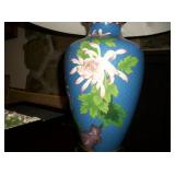 PR. LG. CLOISONNE LAMPS