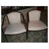 CHROME FRAME CHAIRS