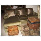 LIKE NEW 2 PC. SECTIONAL (BAER
