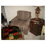 CHAIR & OTTOMAN