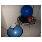 BOSU, TRAMPOLINE & EX. BALL