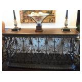 LARGE IRONWORK CONSOLE