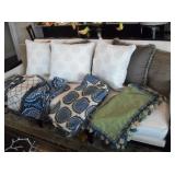 TOMMY BAHAMA SOFA & EXTRA CUSHION COVERS