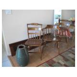 GENUINE HITCHCOCK CHAIRS