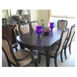 TABLE/6 CHAIRS