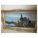 REVERSE GLASS PAINTING
