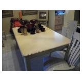 TABLE, 1 LEAD & 4 CHAIRS