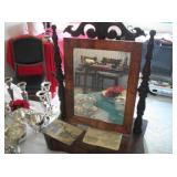 ANTIQUE SHAVING ,IRROR