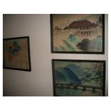 JAPANESE WOOD BLOCK PRINTS