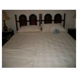 KING SLEEP # BED - LIKE NEW