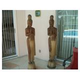 PR. LG. THAI WOOD FIGURES