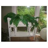 WICKER PLANT STAND
