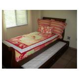 SLEIGH TRUNDLE BED