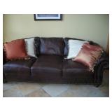 NORWALK LEATHER SOFA