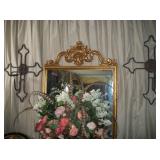 PR. ANTIQUE IRON CANDLE HOLDERS