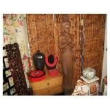 TEAK STATUE