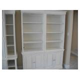 2 BOOK SHELVES