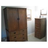 OAK WARDROBE